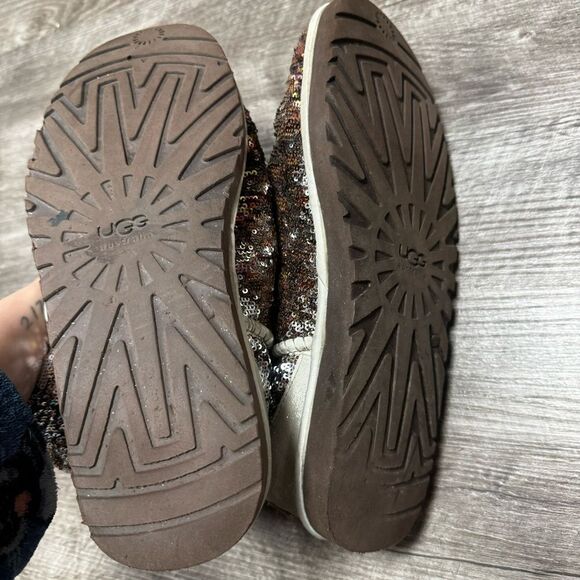 UGG Australia Sequin Boots Size 10 - Picture 5 of 6